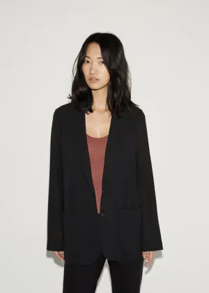 Panel Wool Blazer