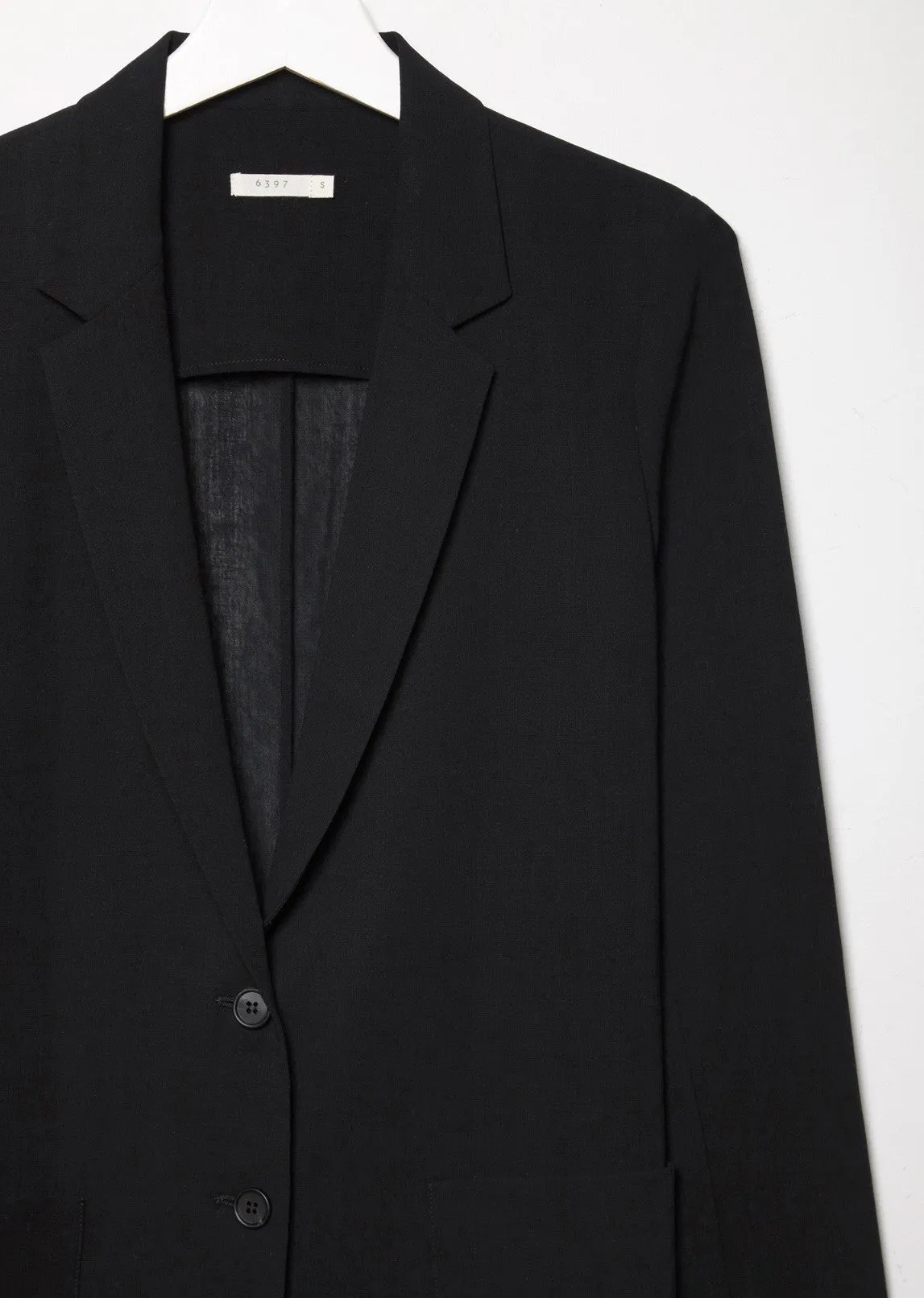 Panel Wool Blazer