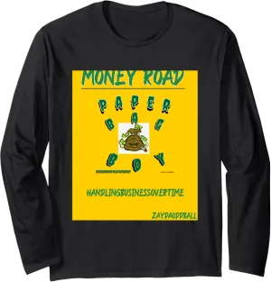 Paper Bag Boy Long Sleeve T-Shirt