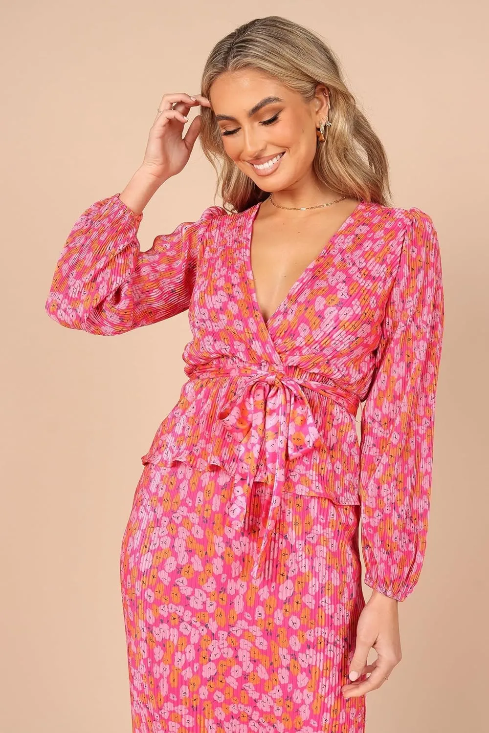 Petal & Pup Women's Minelli Pleat Top