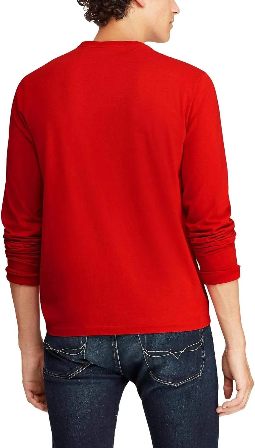 POLO RALPH LAUREN Men's Classic Fit Soft Touch Long-Sleeve Tee
