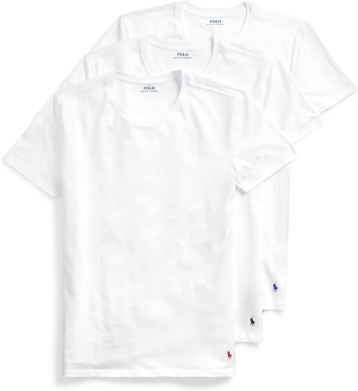 Polo Ralph Lauren Underwear Men's 3 Pack Slim Fit Crew Tee