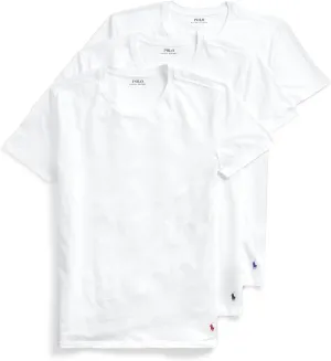 Polo Ralph Lauren Underwear Men's 3 Pack Slim Fit Crew Tee