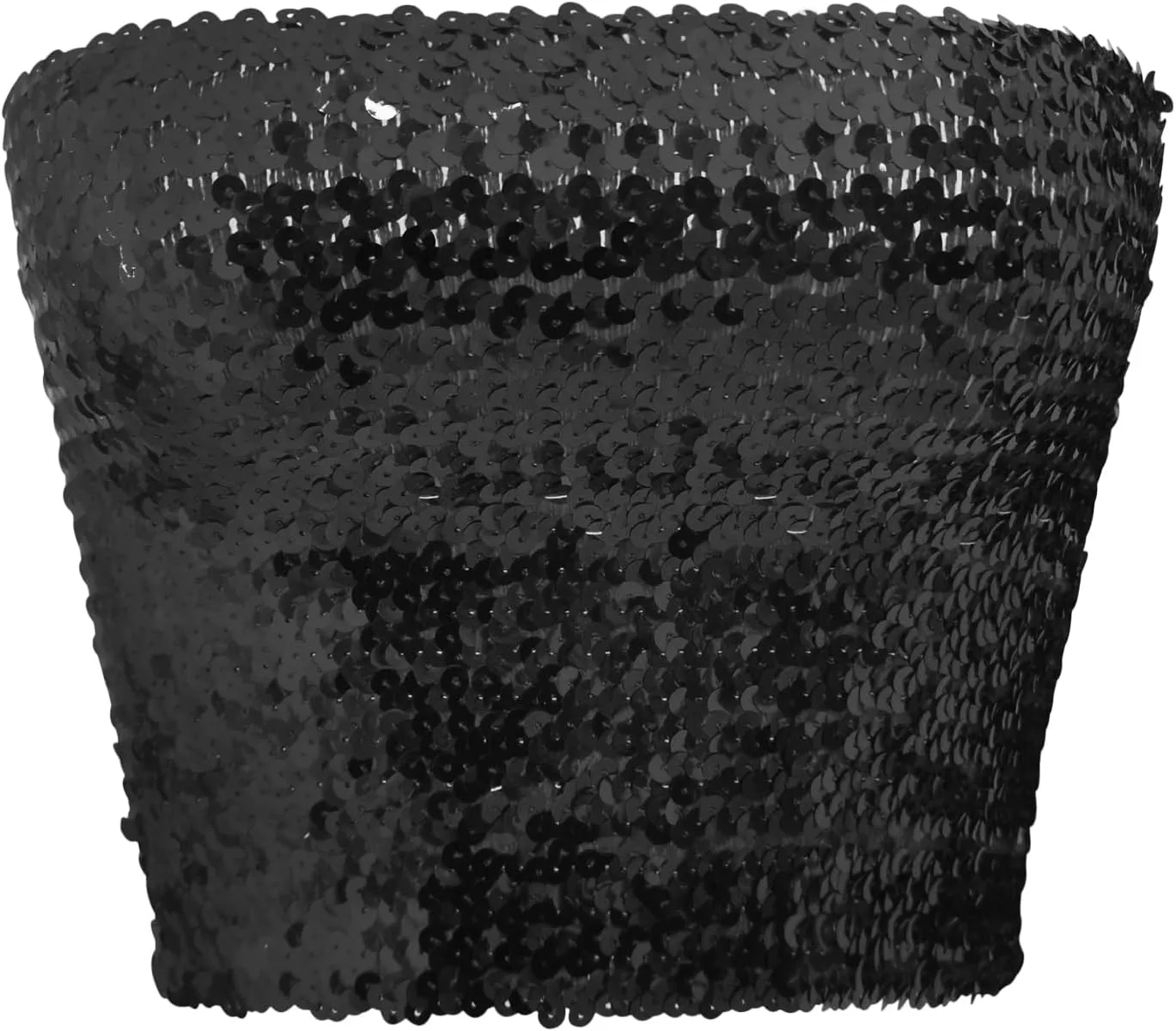 PURFUN Women Sparkly Sequins Crop Top Vintage Rave Camis Dance Top Cosplay Party Music Festival Camisole Night Clubwear