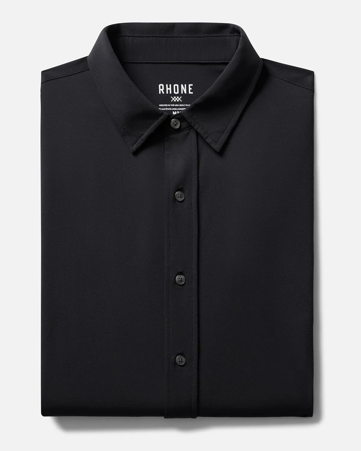 Rhone Men's Commuter Shirt, Performance Dress Shirts for Men, Machine Washable, Wrinkle Resistant, Slim Fit Button Down Shirt