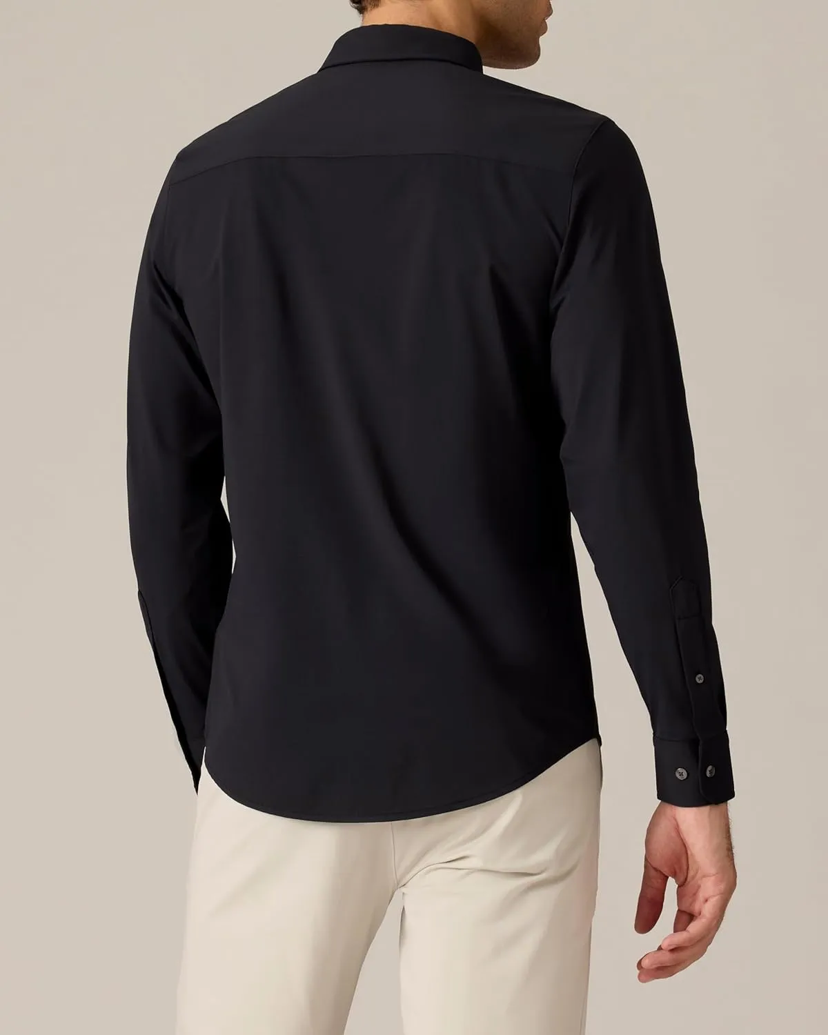 Rhone Men's Commuter Shirt, Performance Dress Shirts for Men, Machine Washable, Wrinkle Resistant, Slim Fit Button Down Shirt