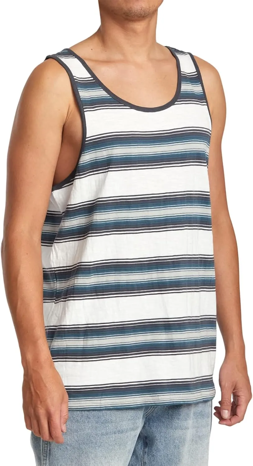 RVCA Mens Straight Fit Tank Top