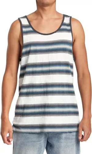 RVCA Mens Straight Fit Tank Top