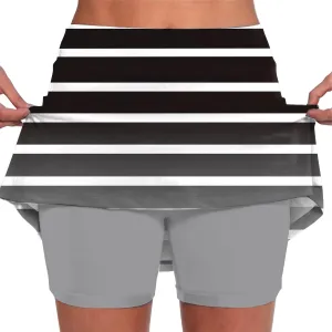 Skorts for Woman High Wasited Sports Pants Athletic Skirt with Pocket Underneath Plus Size Tennis Golf Workout Outfit