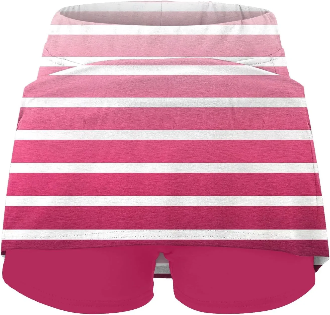 Skorts for Woman High Wasited Sports Pants Athletic Skirt with Pocket Underneath Plus Size Tennis Golf Workout Outfit