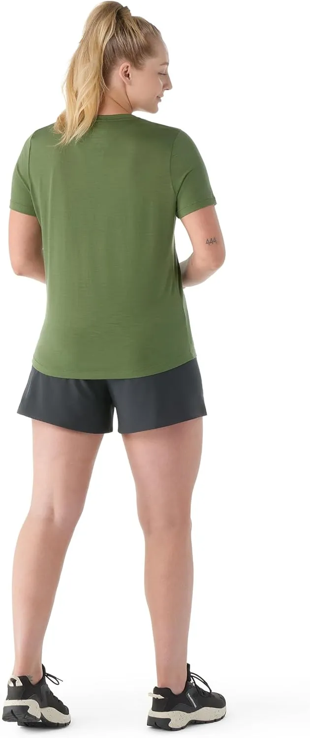 Smartwool Women's Active Ultralite V-Neck Short Sleeve