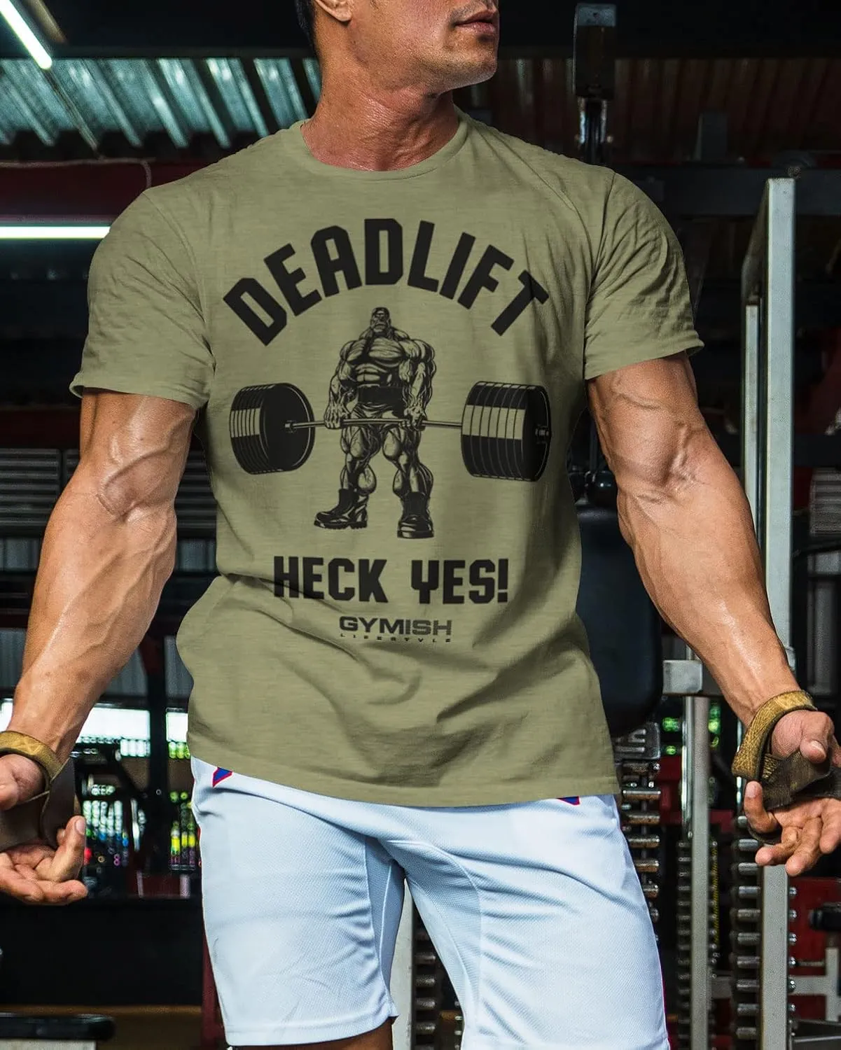 Squat Bench Deadlift Workout Shirt for Men Funny Gym Lifting Motivational Sayings