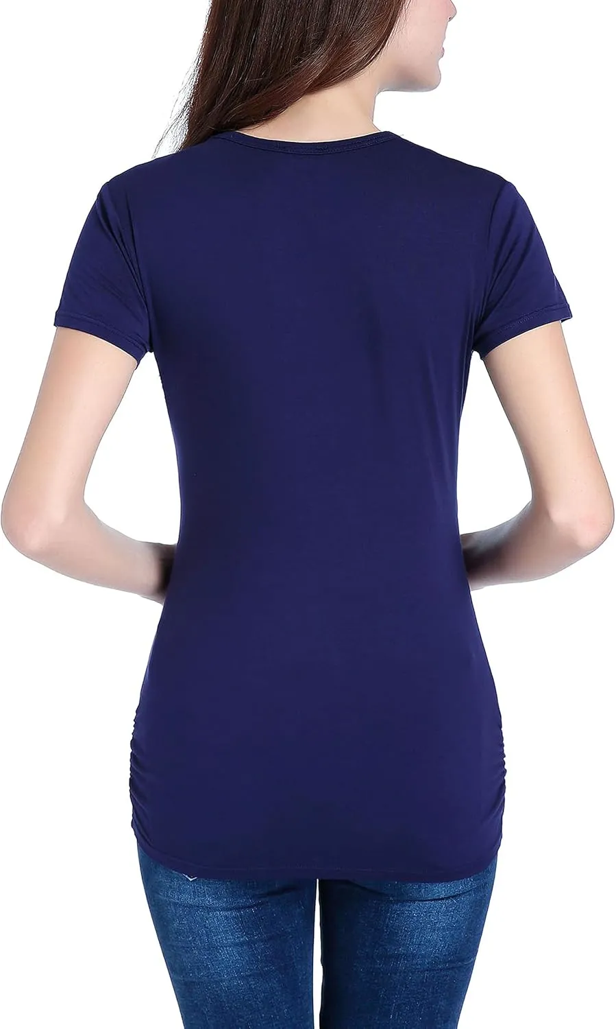 SUIEK Maternity Nursing Tank Tops Breastfeeding Tee Shirt Cami Pregnancy Clothes