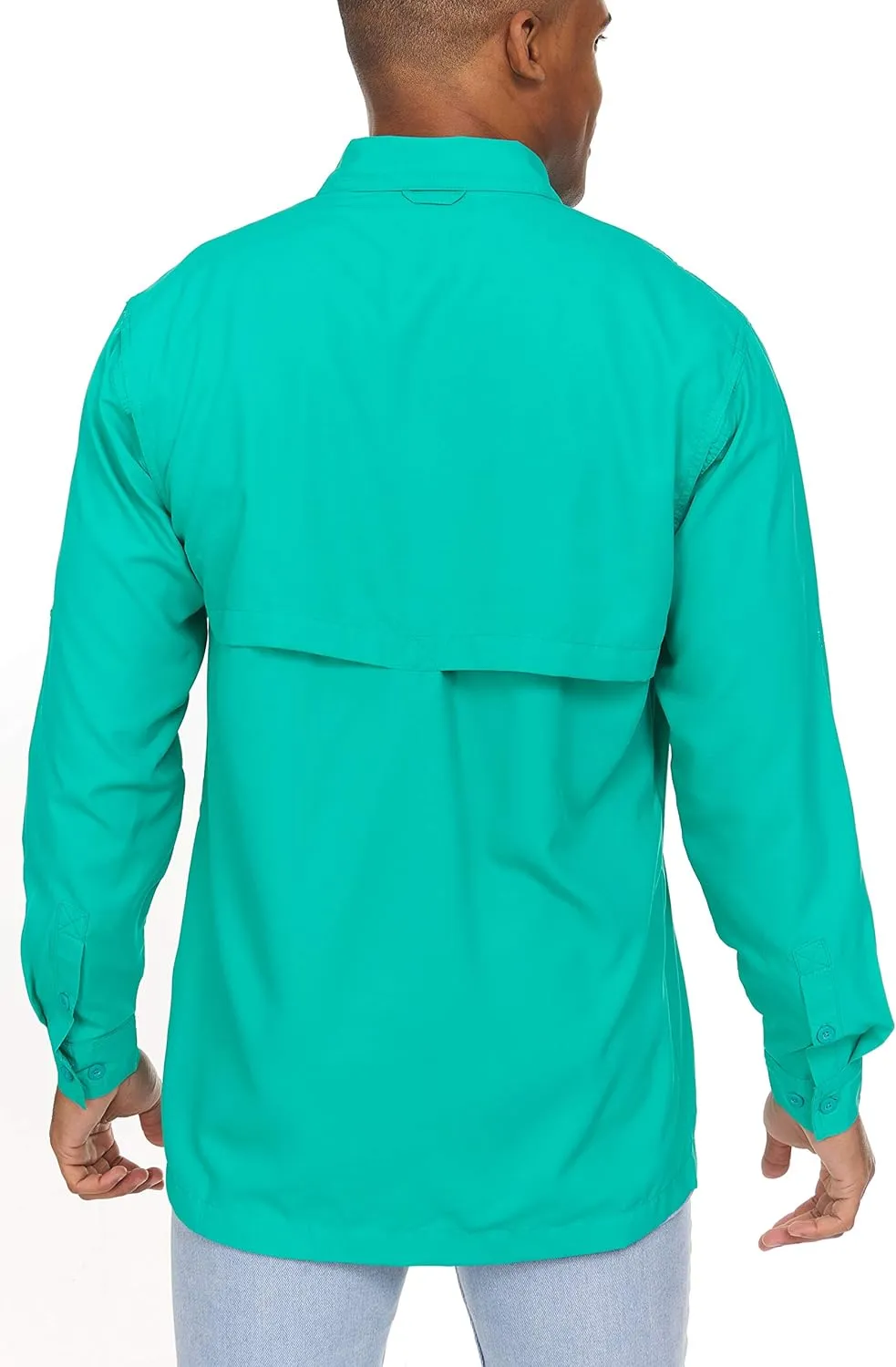 Swiss Alps Mens Long Sleeve Fishing Shirt