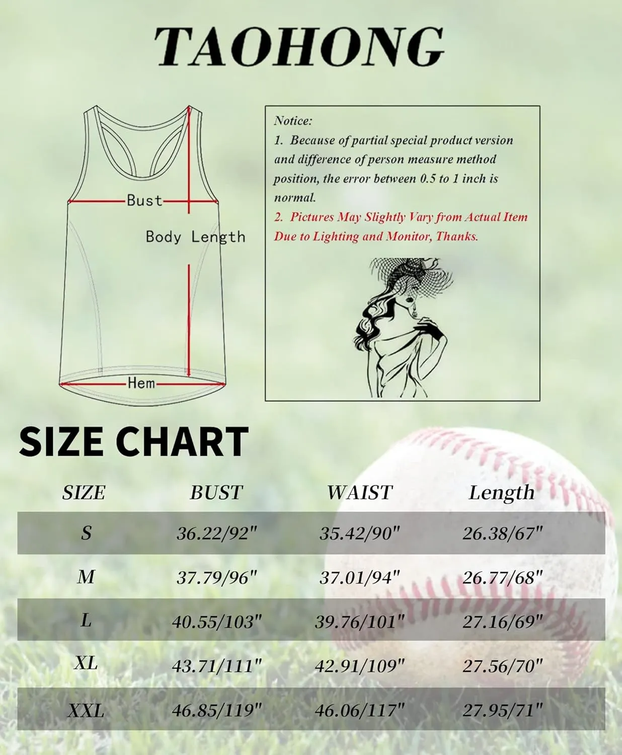 TAOHONG Baseball Tank Top Women Heart Print Baseball Tanks Cute Workout Graphic Casual Summer Sleeveless Shirt Vest Top
