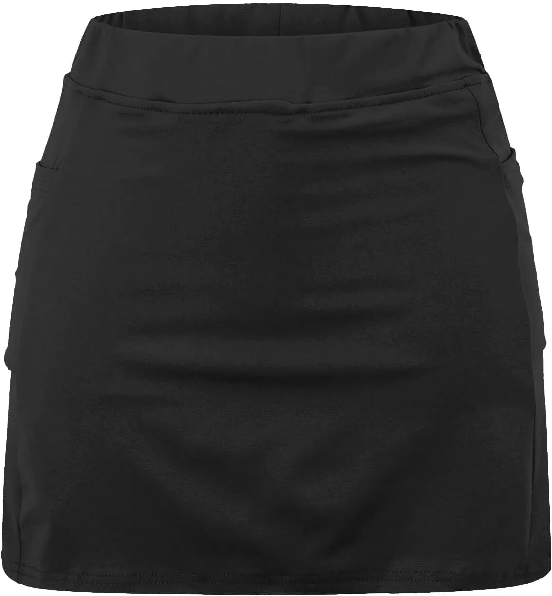 Tennis Skirts for Women Solid Mini Skirt Tummy Control Golf Skirts with Shorts Athletic Skorts Elastic Yoga Culottes