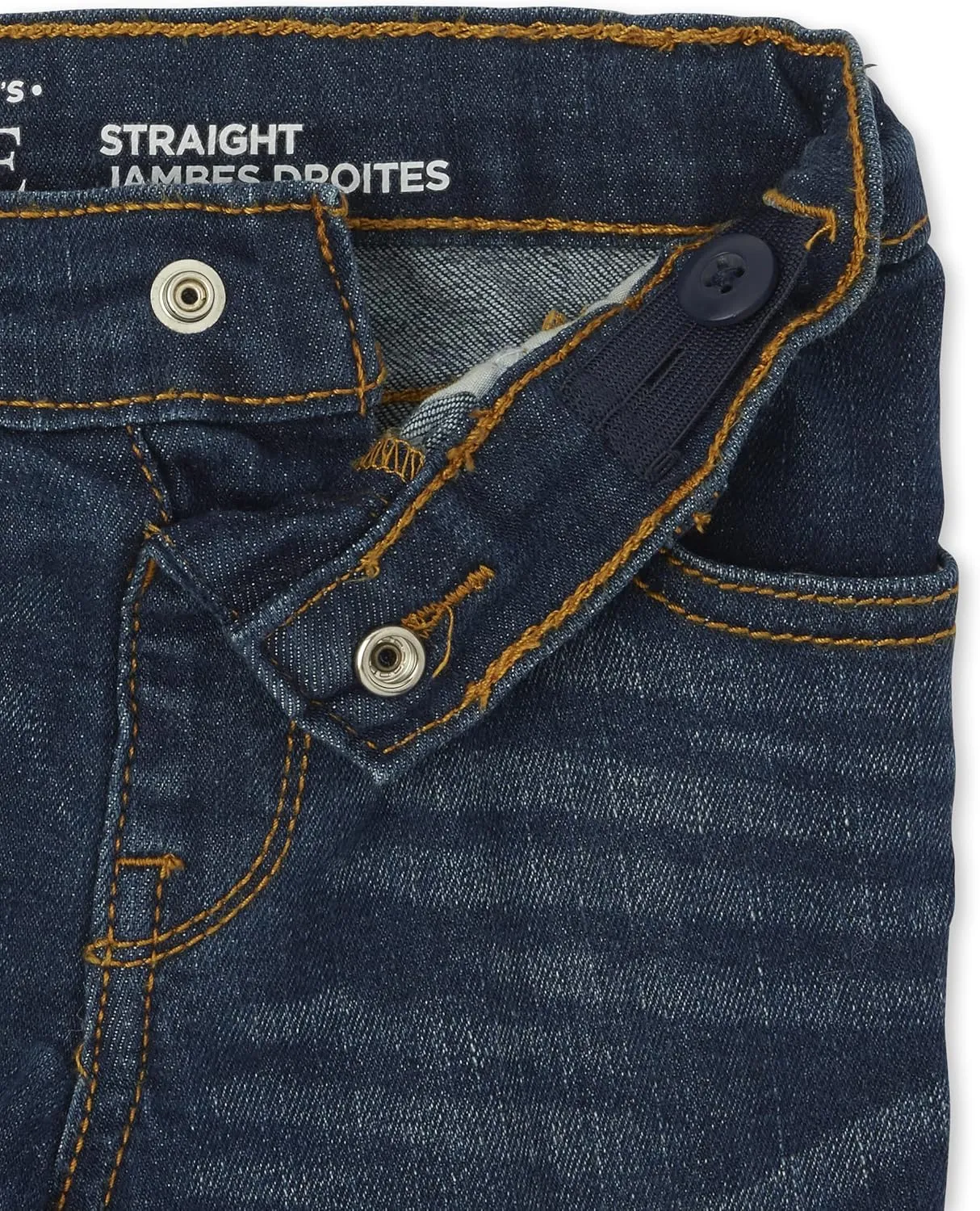 The Children's Place Baby Boys' and Toddler Multipack Basic Stretch Straight Leg Jeans