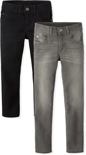The Children's Place Boys' Multipack Basic Stretch Super Skinny Jeans