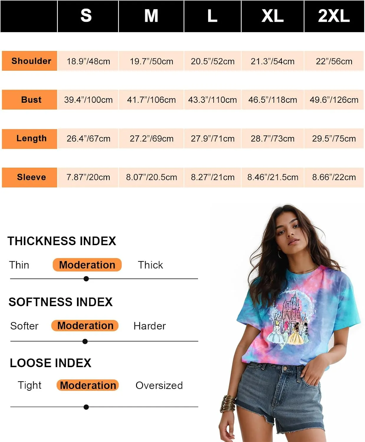 Tie Dye Shirt Women - Novelty Tie Dye T Shirt Short Sleeve Round Neck Casual Trendy Graphic Tee for Girls