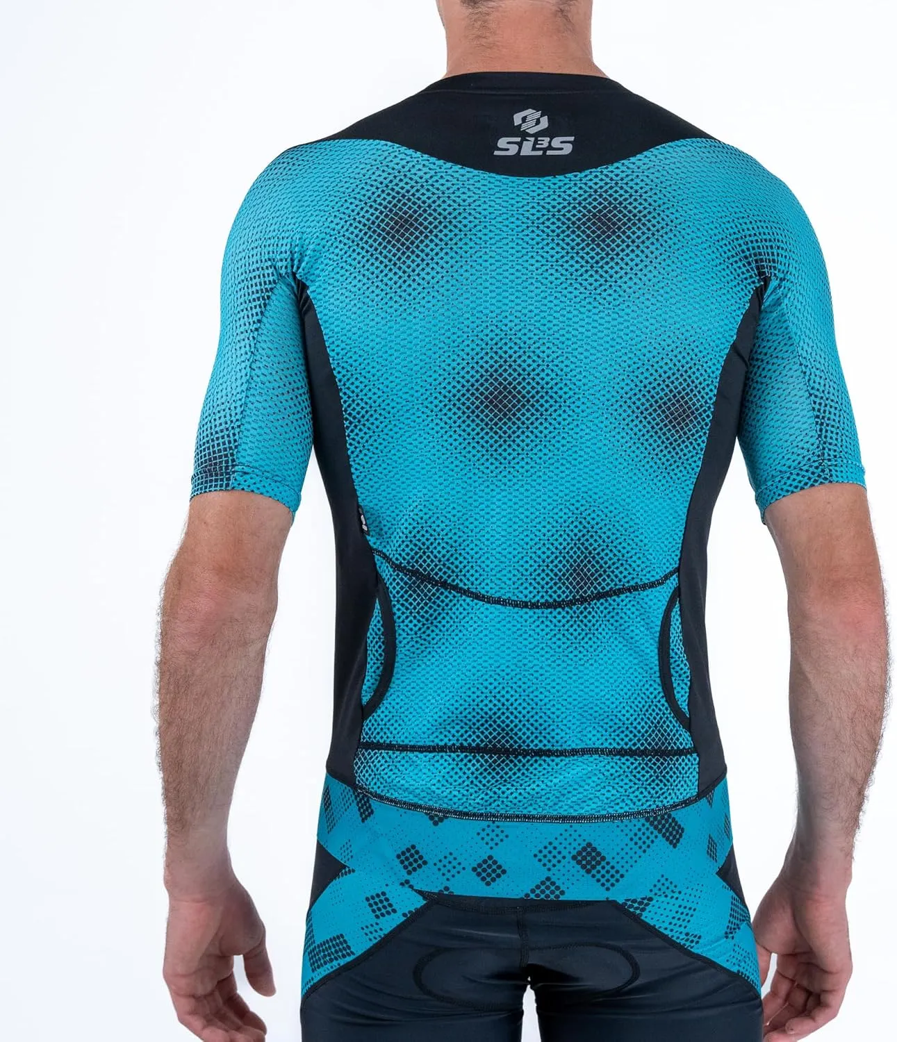 Tri Top Men - Short Sleeves Mens Triathlon Shirt - Aero FX Mens Triathlon Top - Triathlon Shirts for Men, Back Pocket