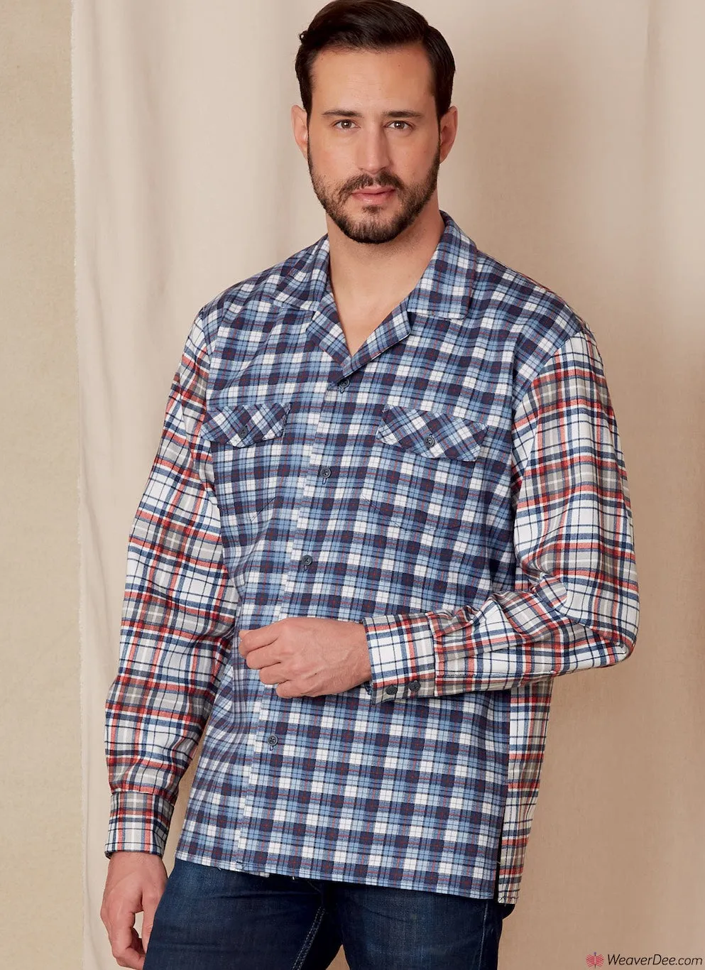 Vogue Pattern V1827 Unisex Shirts