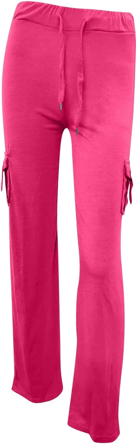 Wide Leg Pants for Women High Waisted Palazzo Linen Trousers Casual Loose Comfy Summer Beach with Pockets