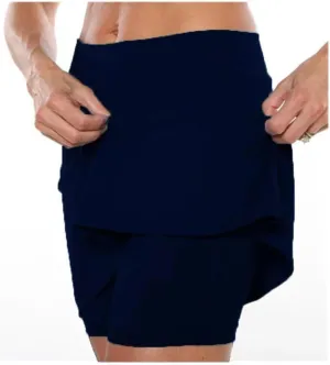 Women Athletic Skorts Hight Waist Tummy Control Tennis Yoga Culottes Casual Gym Running Plus Size Activewear with Pocket