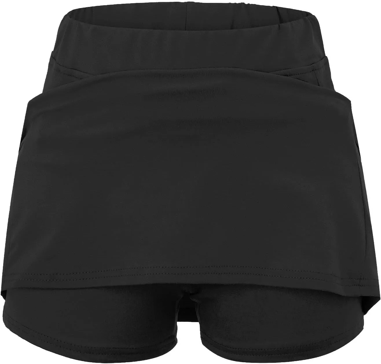 Women Athletic Skorts Hight Waist Tummy Control Tennis Yoga Culottes Casual Gym Running Plus Size Activewear with Pocket