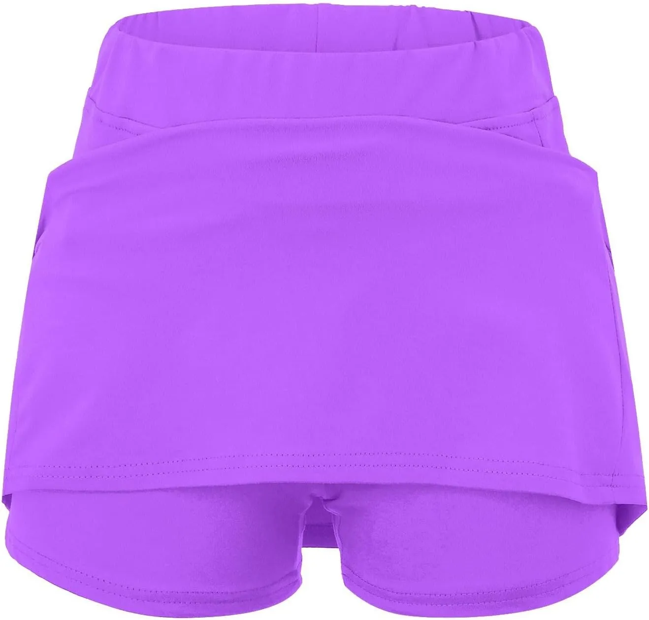 Women Athletic Skorts Hight Waist Tummy Control Tennis Yoga Culottes Casual Gym Running Plus Size Activewear with Pocket