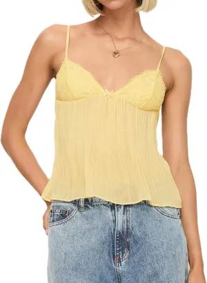 Women Y2k Sheer Mesh Cami Top Sleeveless Spaghetti Strap See Through Crop Camisole Top Summer Going Out Tank Shirt