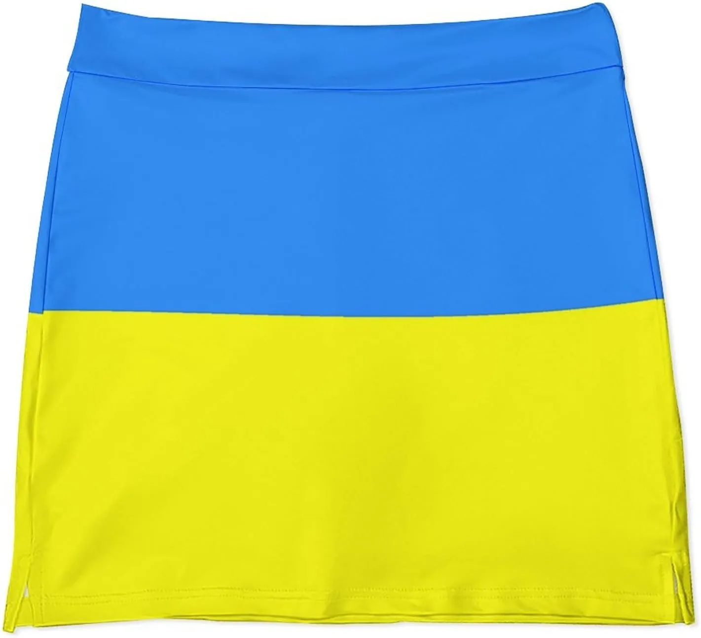 Women's El Salvador Flag Tennis Skirt Casual A-line Light-Proof Trouser Skirt with Shorts Pockets