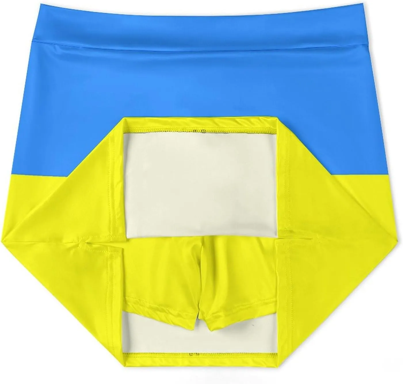 Women's El Salvador Flag Tennis Skirt Casual A-line Light-Proof Trouser Skirt with Shorts Pockets