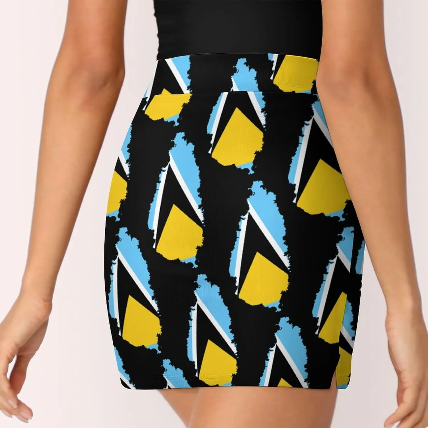Women's El Salvador Flag Tennis Skirt Casual A-line Light-Proof Trouser Skirt with Shorts Pockets