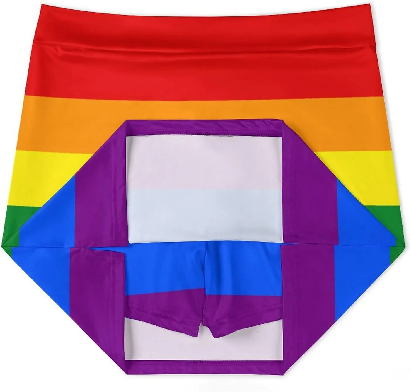 Women's El Salvador Flag Tennis Skirt Casual A-line Light-Proof Trouser Skirt with Shorts Pockets