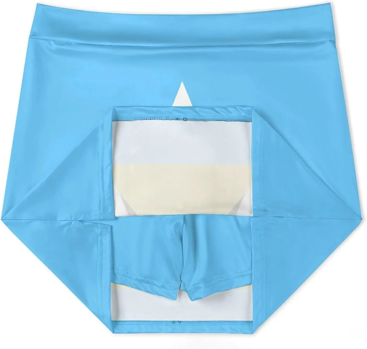 Women's El Salvador Flag Tennis Skirt Casual A-line Light-Proof Trouser Skirt with Shorts Pockets
