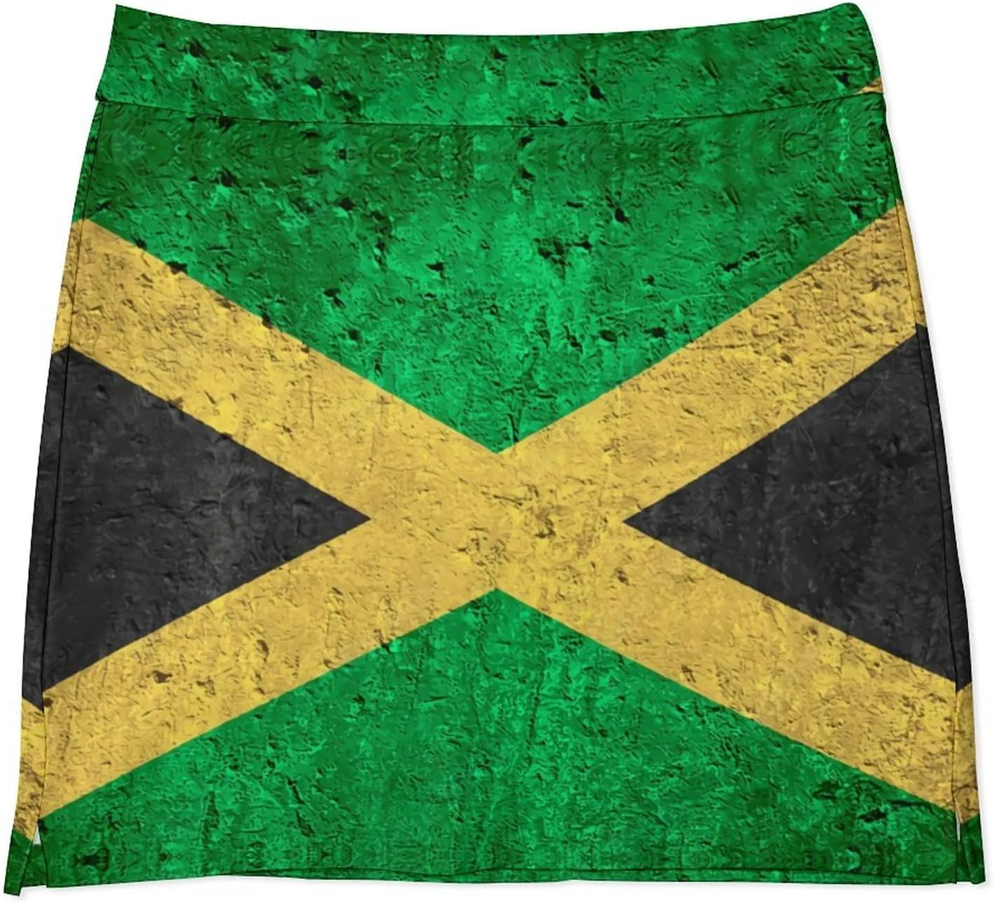 Women's Gay-Pride-Flag Tennis Skirt A-line Light-Proof Trouser Skirt with Shorts Pockets