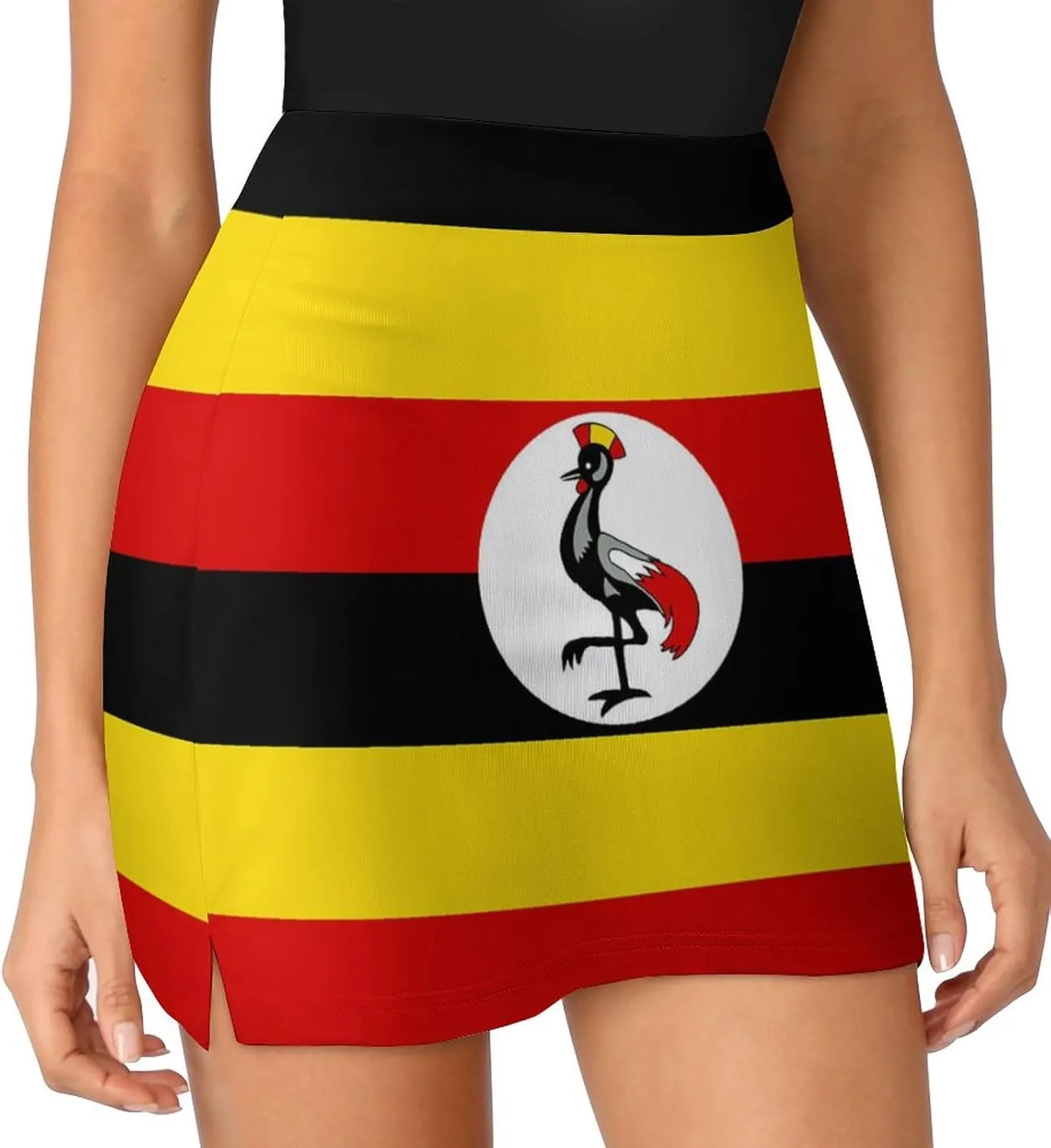 Womens Short Skirt Flag of Maryland Golf-Skirts Classic Mini Skirt High Waist Workout Skort