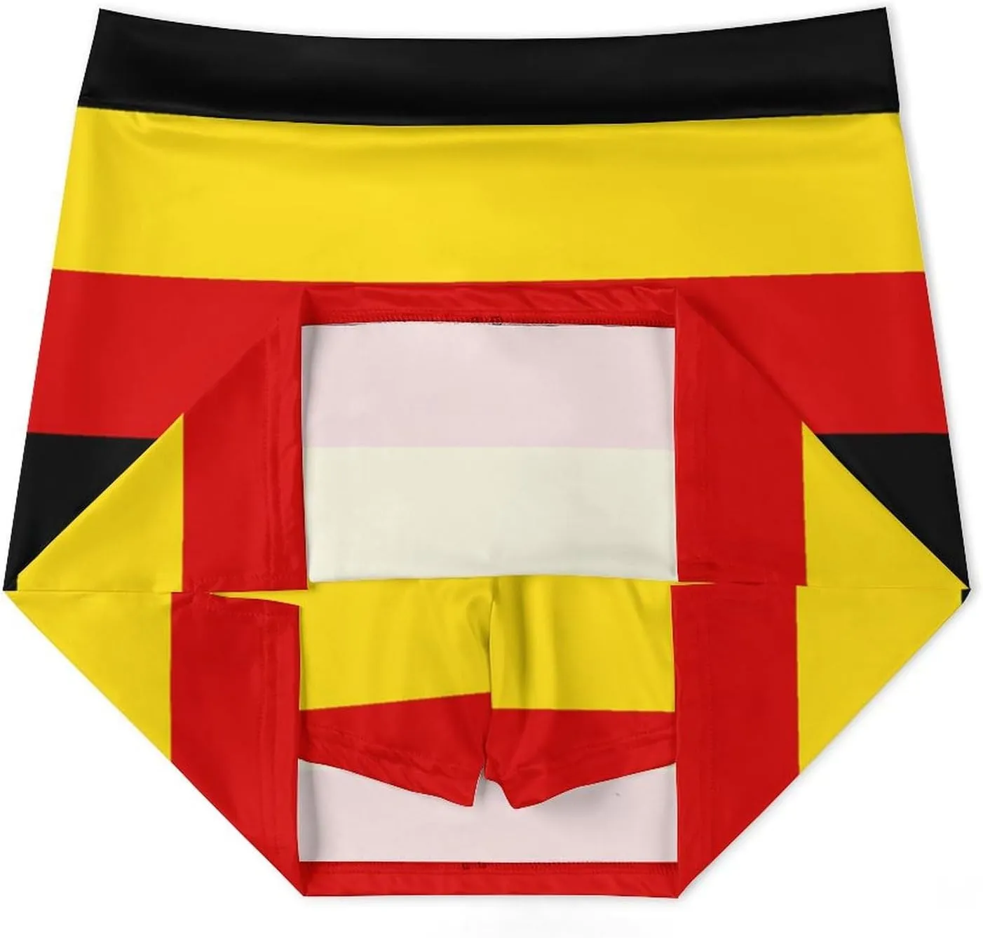 Womens Short Skirt Flag of Maryland Golf-Skirts Classic Mini Skirt High Waist Workout Skort