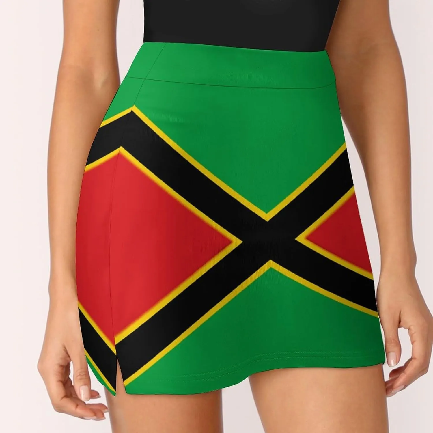 Womens Short Skirt Flag of Maryland Golf-Skirts Classic Mini Skirt High Waist Workout Skort