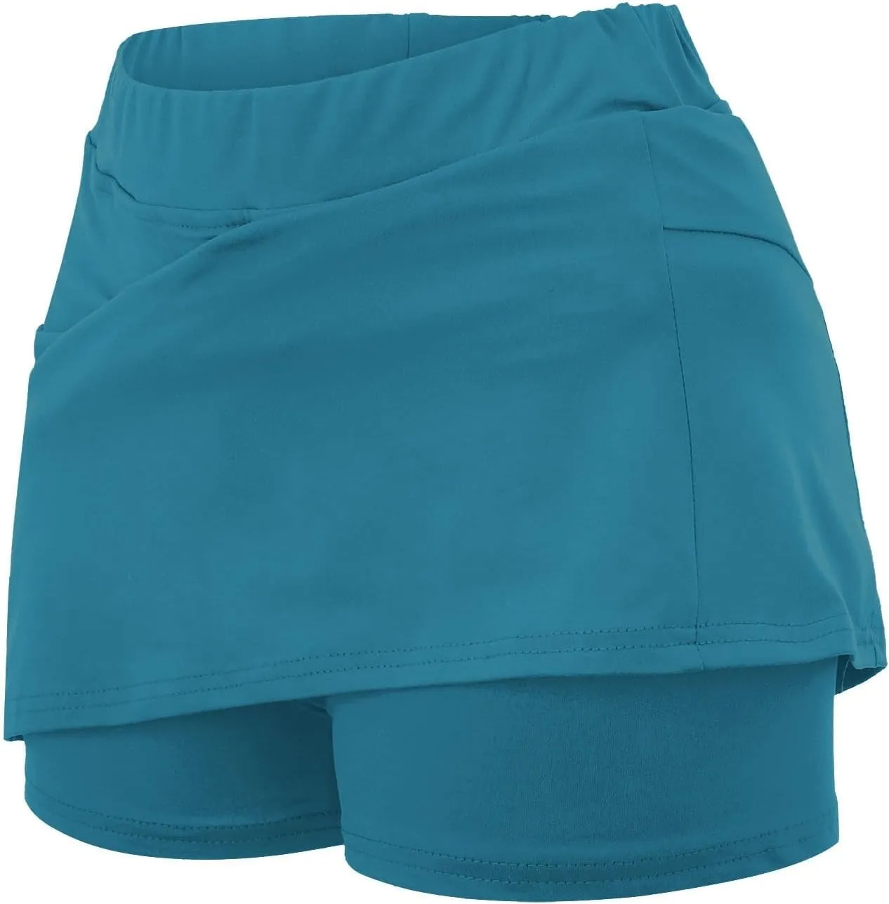 Womens Skorts with Pockets Tummy Control High Waisted Athletic Tennis Golf Skirts Plus Size Athletic Yoga Culottes