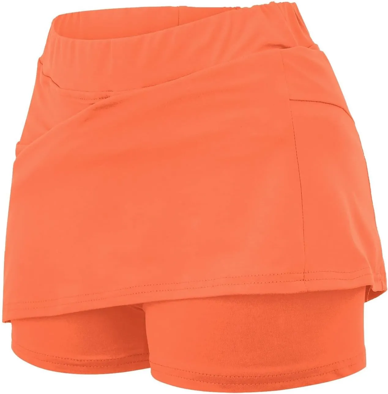 Womens Skorts with Pockets Tummy Control High Waisted Athletic Tennis Golf Skirts Plus Size Athletic Yoga Culottes