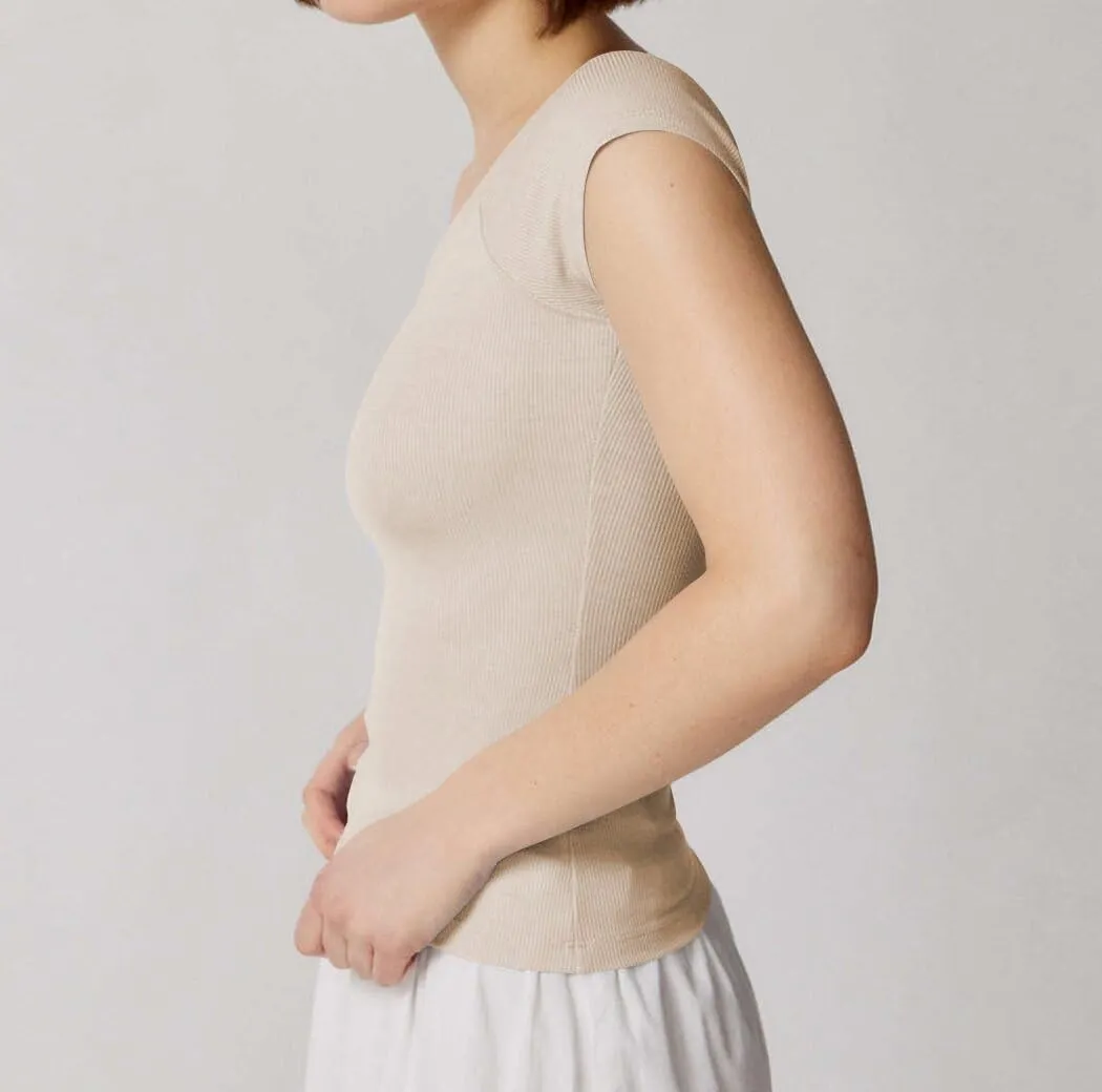 Womens Sleeveless Ribbed Tank Top Spaghetti Strap Crop Top Slim Fit Scoop Neck Basic Cami Shirts Summer Camisole