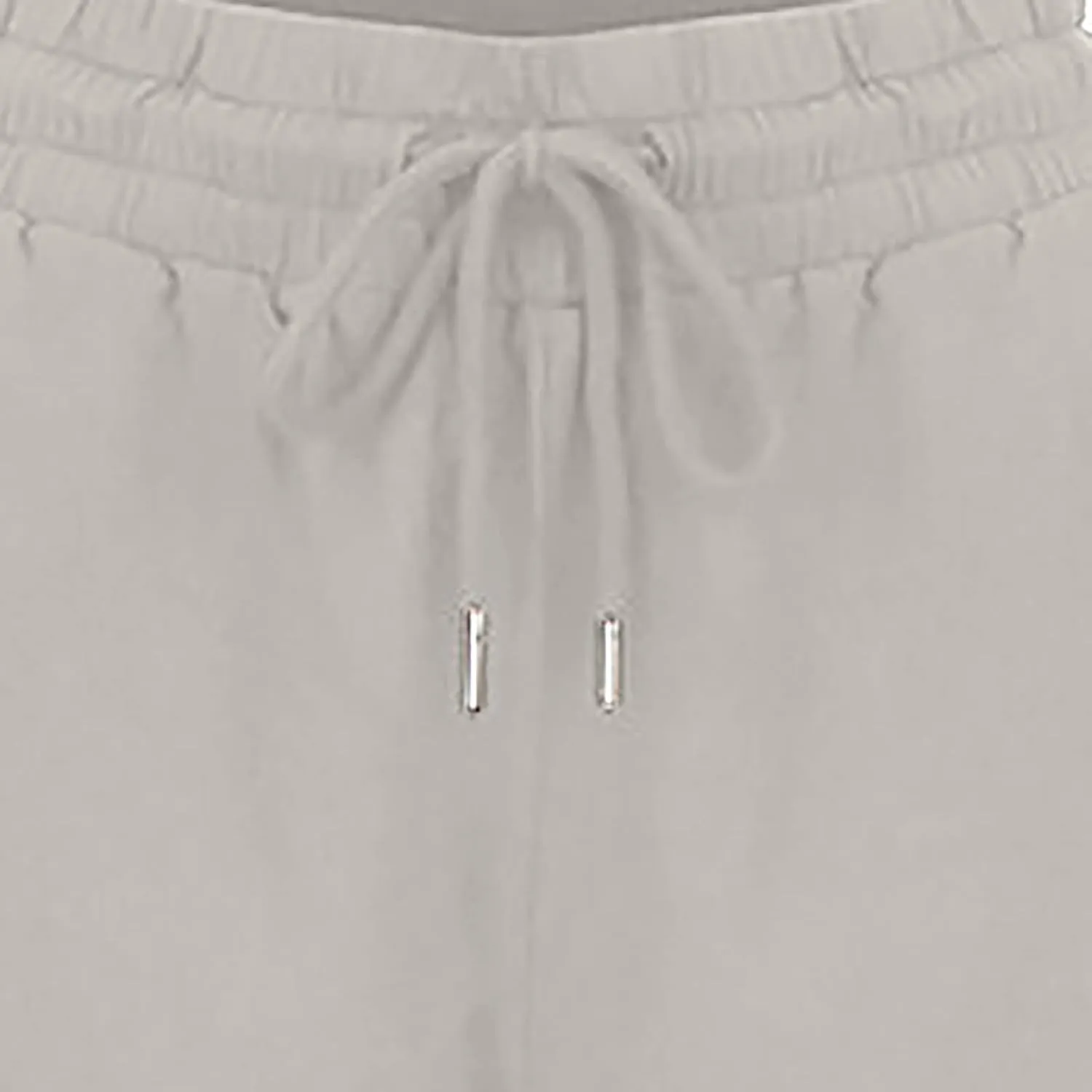 Womens Summer Casual Drawstring Pants Straight Leg Elastic Waist Regular Fit Loose Comfy Lounge Trousers with Pockets