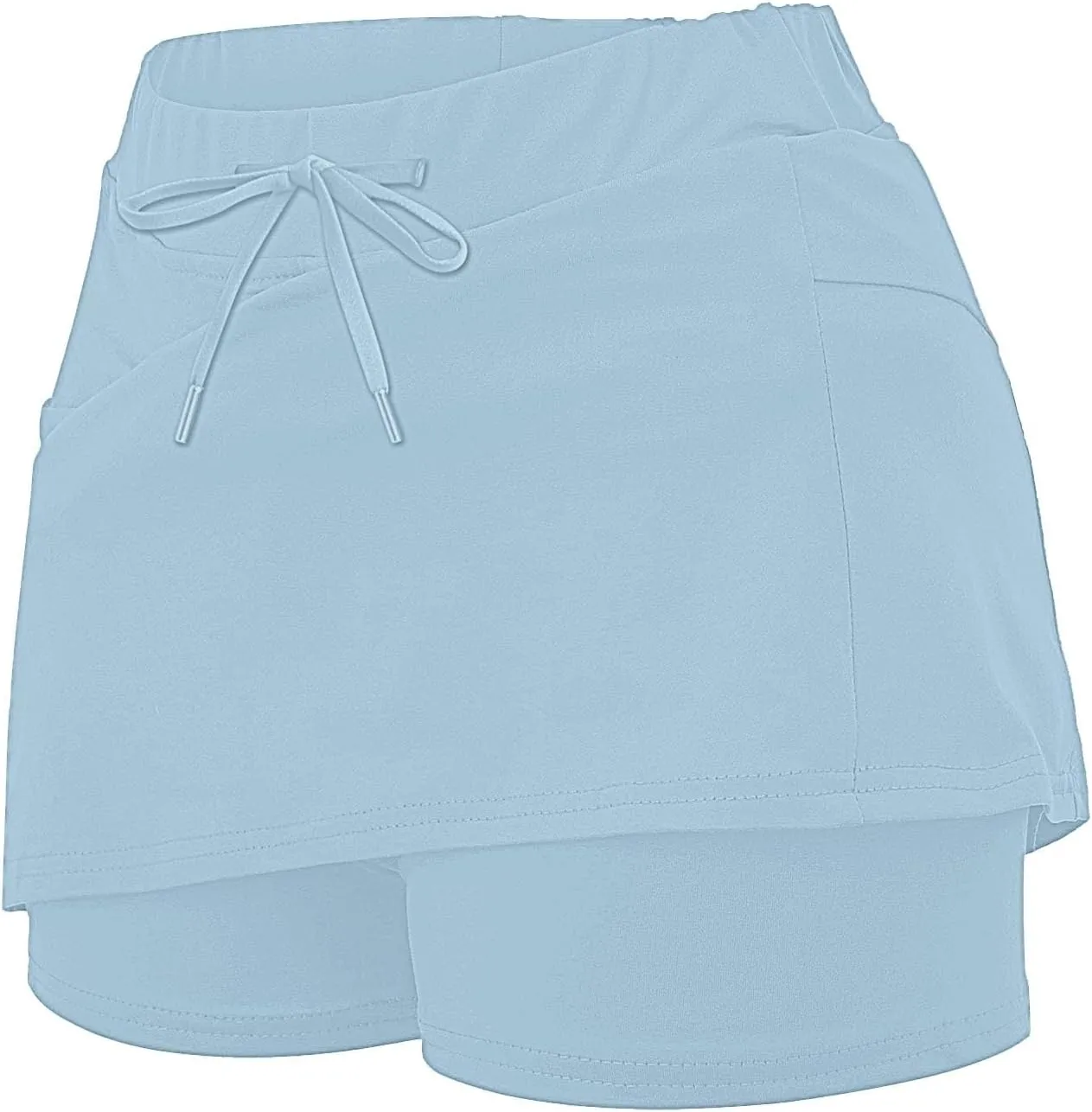 Women's Tennis Golf Skirts High Waisted with Pockets Inner Shorts for Athletic Skorts Sports Running Pants for Women