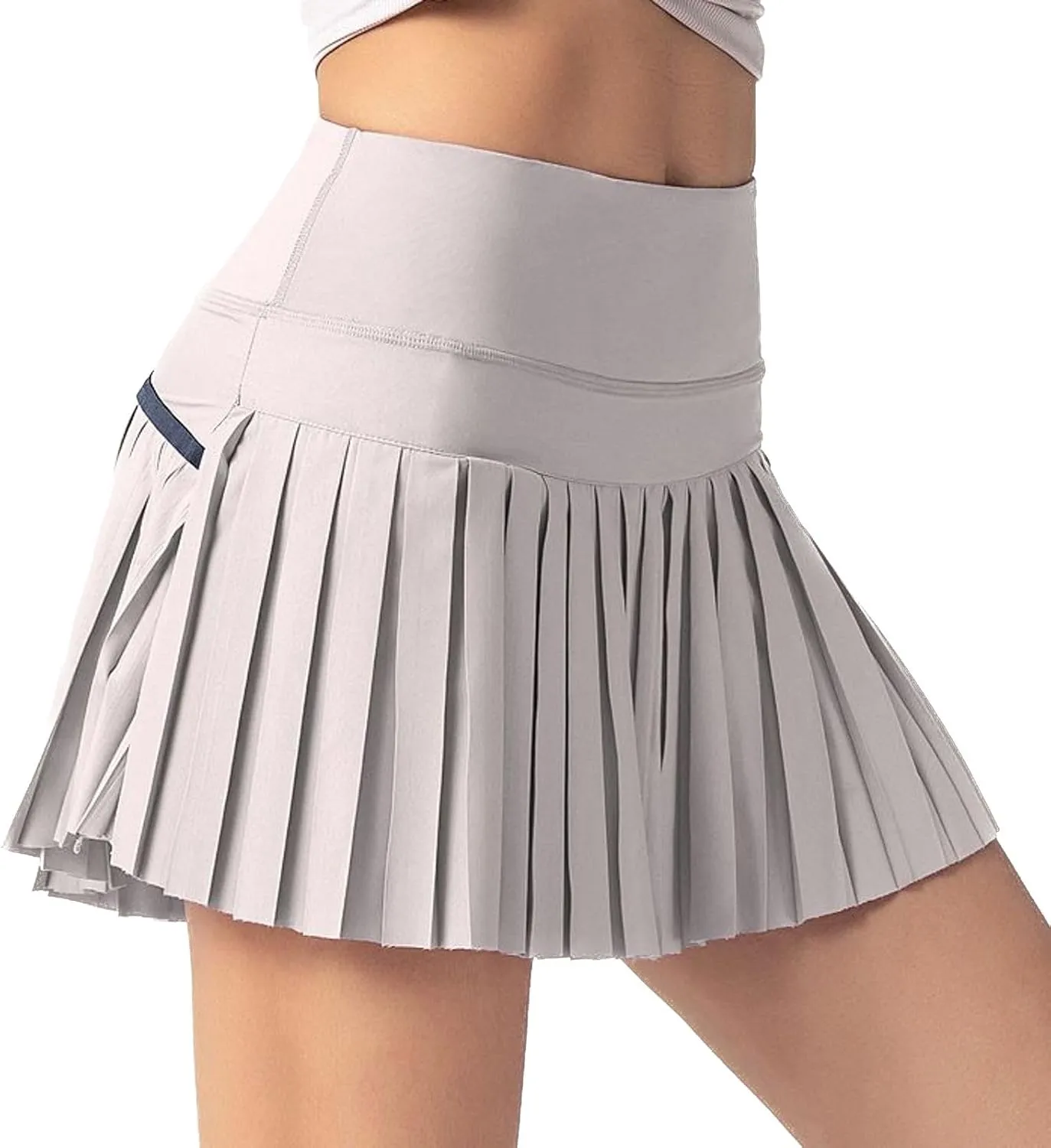 Women's Tennis Skirt Pleated Skirts Golf Skorts for Woman Quick Dry Fit High Waisted Lightweight Athletic w/Shorts Pockets