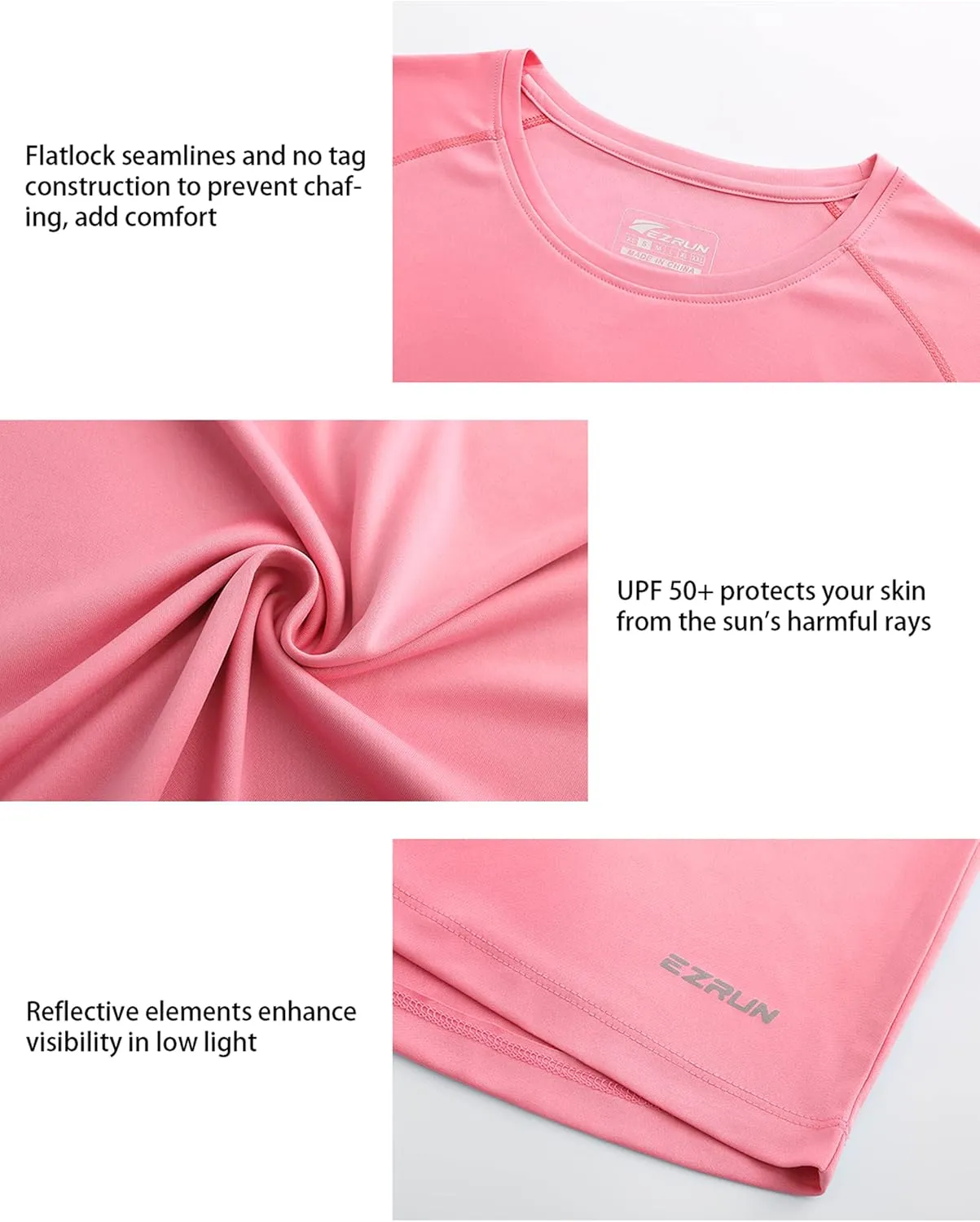 Women's UPF 50  UV Sun Protection Hoodie Shirt Dry Fit SPF Long Sleeve Sun Shirt Outdoor Performance Fishing Hiking Shirts