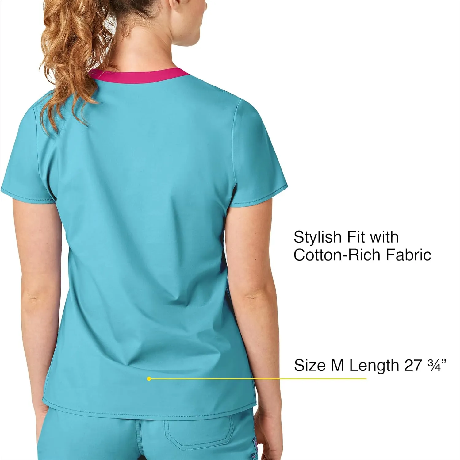 WonderWink Women's Wonderflex Verity Scrub Top