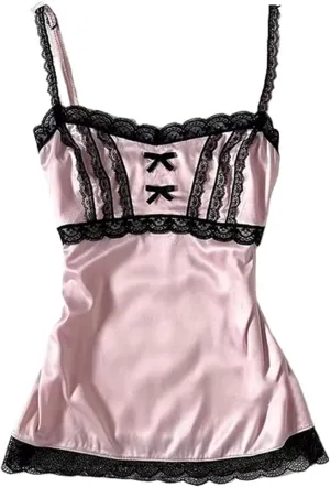 Y2k Cheetah Tops Spaghetti Strap Tops Emo Coquette Cropped Top Grunge 2000s Vintage Camisole Leopard Print
