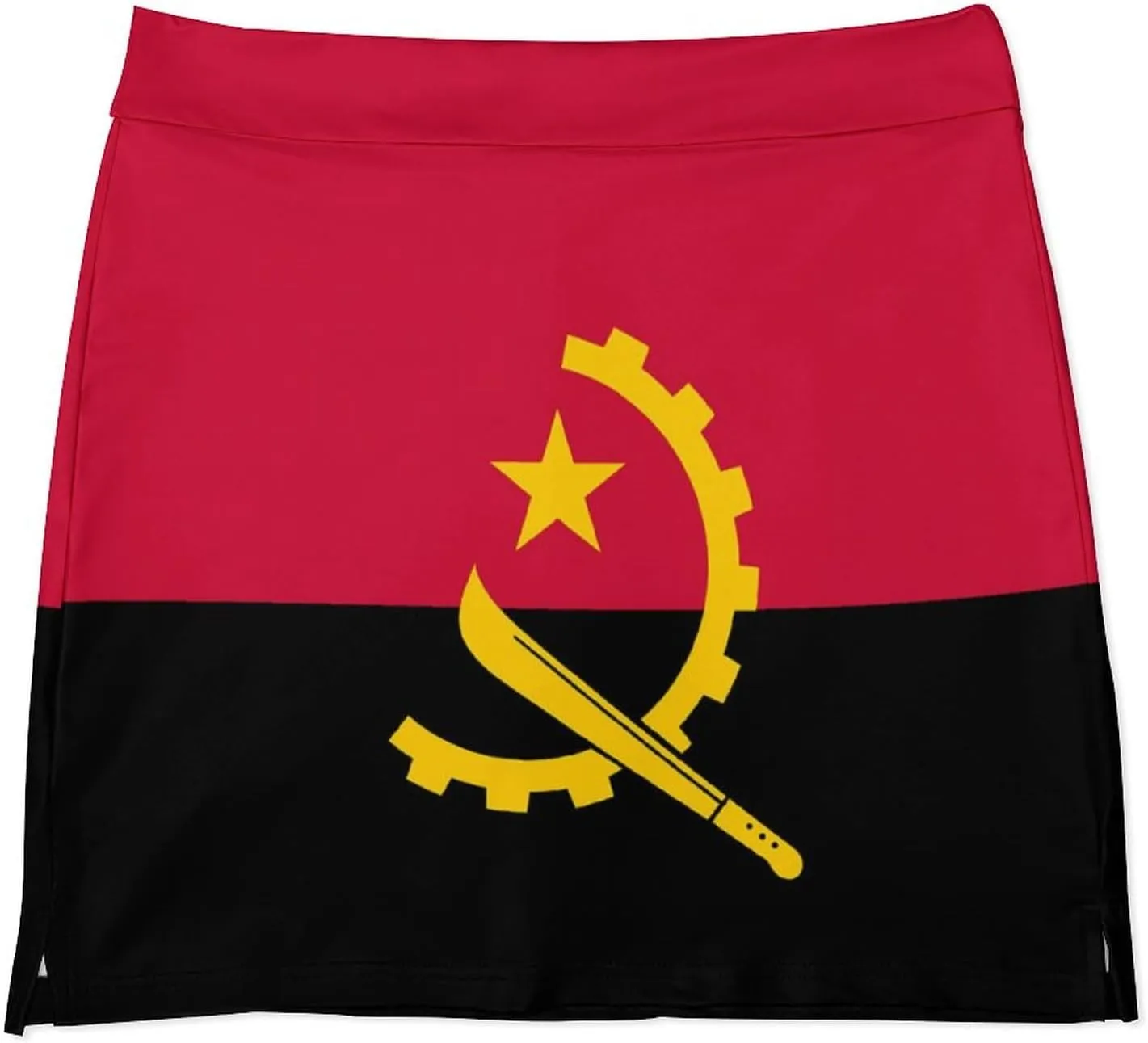 Zakqeik Womens Short Skirt Scotland Flag Golf-Skirts Loose Mini Skirt High Waist Workout Skort
