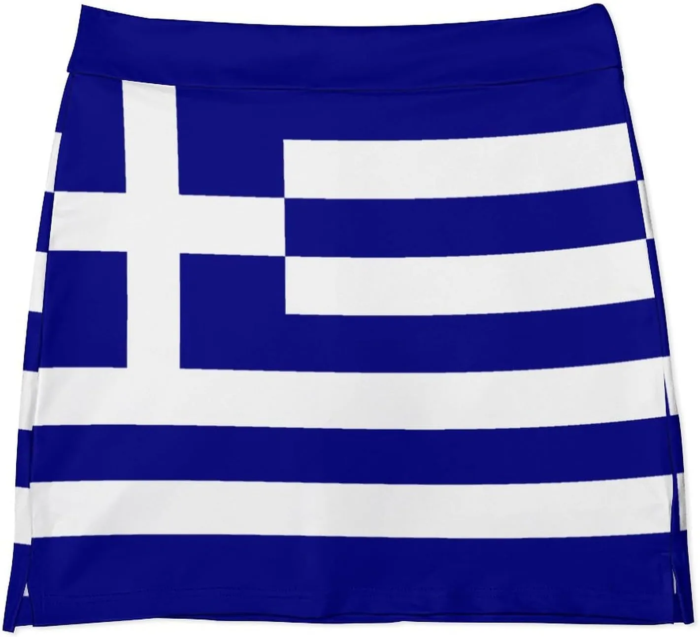 Zakqeik Womens Short Skirt Scotland Flag Golf-Skirts Loose Mini Skirt High Waist Workout Skort